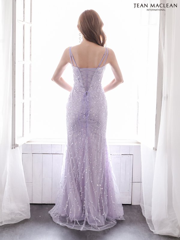 画像17: 【JEAN MACLEAN/ジャンマクレーン】 ワンカラー/ スパンコール刺繍/ ラメ/ スピンドル/ タイト/ ロングドレス/ キャバドレスlong[OF2A] (17)