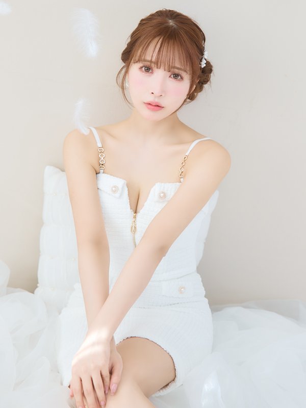 画像29: XSサイズあり【IRMA/イルマ】セットアップ/ ワッフル/ ニット/ フロントジップ/ キャミソール/ バックル/ タイト/ ミニドレス/ キャバドレス【HC02】 (29)