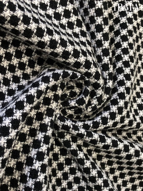 画像28: XSサイズあり【IRMA/イルマ】ジャガード/ ボタン/ ストレッチ/ ノースリーブ/ タイト/ ミニドレス/ キャバドレス【HC02】 (28)