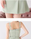 画像30: XSサイズあり【ROBE de FLEURS Glossy/ローブ・ド・フルール グロッシー】ベルトデザイン/ サイドプリーツ/ ノースリーブ/ フレア/ セットアップ/ ミニドレス/ キャバドレス[OF2] (30)