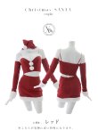 画像34: 【即日発送】【サンタコス 5点セット】【XS-Lサイズ/3カラー】オフショルダーロングスリーブセットアップサンタコスプレ[YMT] (34)