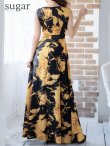 画像10: Lサイズあり!!【ERUKEI エルケイ】Aライン/プリント/ノースリ /ワンピース/ロングドレス /キャバドレスlong[OF2] (10)