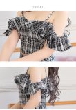 画像22: XSサイズあり【ROBE de FLEURS/ローブドフルール】フリルオフショルダー/ ツイード/ セットアップ/ Aライン/ ミニドレス/ キャバドレス[OF2] (22)