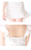 画像21: XS-Lサイズあり【ROBE de FLEURS/ローブドフルール】サマーツイード/ マーメイド/ パールチュール/ セットアップ/ フリルショルダー/ ミニドレス/ キャバドレス[OF2] (21)