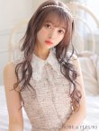 画像10: XSサイズあり【ROBE de FLEURS/ローブドフルール】ニットツイード/ フラワーカラー/ 襟つき/ 台形スカート/ Aライン/ ワンピース/ ミニドレス/ キャバドレス[OF2] (10)