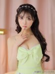 画像9: XSサイズあり【ROBE de FLEURS/ローブドフルール】ビッグリボン/ バイカラー/ キャミソール/ タイト/ セットアップ/ ミニドレス/ キャバドレス[OF2] (9)