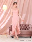 画像4: 【ROBE de FLEURS/ローブドフルール】 デコルテシアー/ フレア/ スリット/ ヴィーナス/ ロングドレス/ キャバドレス[OF2] (4)
