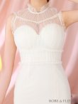 画像5: 【ROBE de FLEURS/ローブドフルール】 デコルテシアー/ フレア/ スリット/ ヴィーナス/ ロングドレス/ キャバドレス[OF2] (5)