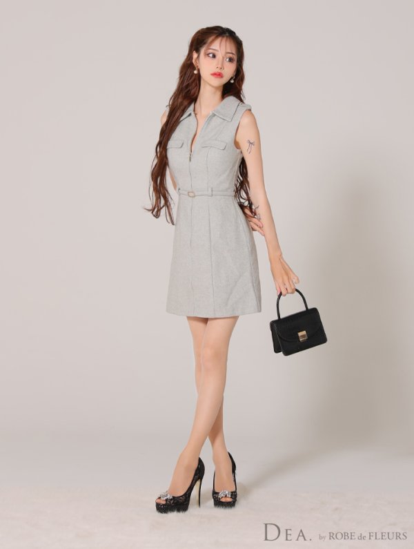 グレー モデル:みみ 身長:162cm 着用サイズ:Sサイズ