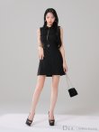 ブラック モデル：まおちゃる　身長：158cm　着用サイズ：Sサイズ