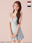 ブルー モデル：ももか　身長：156cm　着用サイズ：Sサイズ