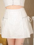 画像15: XSサイズあり【ROBE de FLEURS/ローブドフルール】バストジップ/ サイドリボン/ スパークル/ フレア/ ミニドレス/ キャバドレス[OF2] (15)