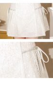 画像18: XSサイズあり【ROBE de FLEURS/ローブドフルール】バストジップ/ サイドリボン/ スパークル/ フレア/ ミニドレス/ キャバドレス[OF2] (18)