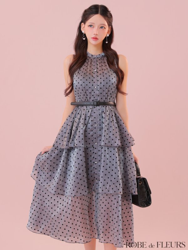 グレー モデル:ハニ 身長:162cm 着用サイズ:Sサイズ