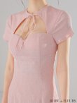 ピンク　モデル：らいか　身長：163cm　着用サイズ：Sサイズ