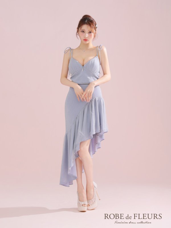 ブルー モデル:ももか 身長:156cm 着用サイズ:Sサイズ