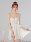 ホワイト モデル：らいか　身長：163cm　着用サイズ：Sサイズ