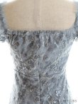 画像11: XSサイズあり【ROBE de FLEURS/ローブドフルール】スパンコール付き刺繍レース/ パフスリーブ/ 台形スカート/ ビジュー/ パール/ ミニドレス/ キャバドレス[OF2] (11)
