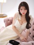 画像17: Lサイズあり【DEA. by ROBE de FLEURS/ディアバイローブドフルール】ラメツイード/ チェックオーガンジー/ キャミソール/ Aライン/ フレア/ ミモレ丈/ ミディアム丈/ ワンピース/ ミディアムドレス/ キャバドレス[OF2] (17)