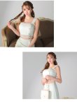 画像18: 再入荷！【DEA.by ROBE de FLEURS/ディアバイローブドフルール】スプリングツイード/ ノースリーブ/ セットアップ/ レース/ ミモレ丈/ Aライン/ ミディアムドレス/ キャバドレス[OF2] (18)