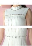 画像16: XSサイズあり【ROBE de FLEURS/ローブドフルール】スプリングツイード/ ビジュー/ ノースリーブ/ フレア/ ミニドレス/ キャバドレス[OF2]【一部予約商品/7月下旬発送予定】 (16)