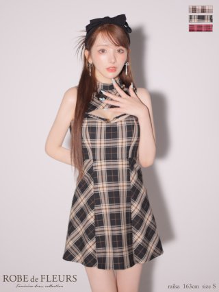 ROBE de FLEURS】フレアミニドレス - sugar