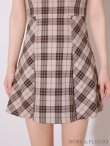 ベージュ モデル：にじほ　身長：160cm　着用サイズ：Sサイズ