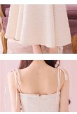 画像11: Lサイズあり【DEA. by ROBE de FLEURS/ディアバイローブドフルール】肩紐リボン/ ニットツイード/ マーメイド/ ミディアムドレス/ キャバドレス[OF2] (11)