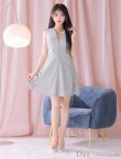 画像23: Lサイズあり【DEA.by ROBE de FLEURS/ディアバイローブドフルール】サイドレース/ ノースリーブ/ フロントジップ/ フレア/ ミニドレス/ キャバドレス[OF2] (23)