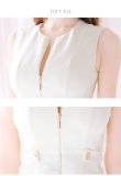画像24: Lサイズあり【DEA.by ROBE de FLEURS/ディアバイローブドフルール】サイドレース/ ノースリーブ/ フロントジップ/ フレア/ ミニドレス/ キャバドレス[OF2] (24)