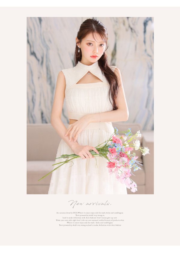 アイボリー モデル:ももか 身長:156cm 着用サイズ:Sサイズ