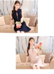 画像10: Lサイズあり【DEA.by ROBE de FLEURS/ディアバイローブドフルール】センタージップ/ シンプル/ ノースリーブ/ レディ/ フレア/ ミニドレス/ キャバドレス[OF2] (10)