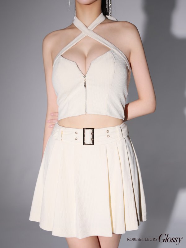 アイボリー モデル:まおちゃる 身長:158cm 着用サイズ:Sサイズ