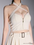 アイボリー モデル：まおちゃる　身長：158cm　着用サイズ：Sサイズ