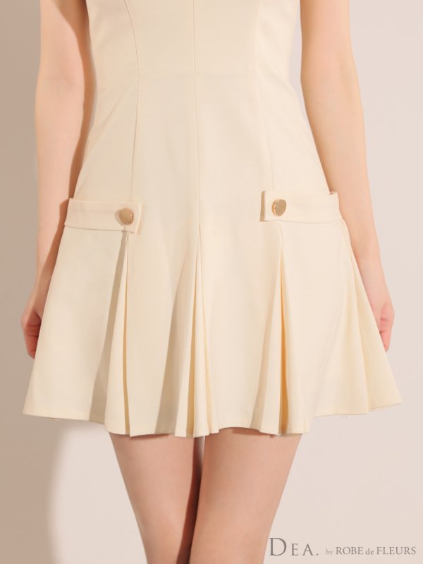 アイボリー モデル:ゆめ 身長:160cm 着用サイズ:Sサイズ