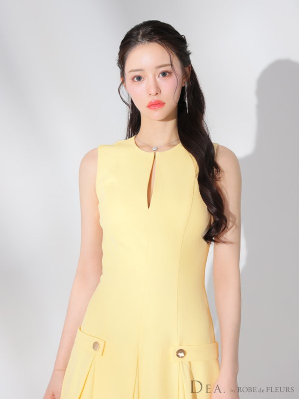 レモンイエロー モデル:るな 身長:159cm 着用サイズ:Sサイズ