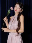 画像4: XS-Lサイズあり【DEA./ディア】2way/ バストカット/ サテンリボン/ フレア/ ワンピース/ ミモレ丈/ ミディアムドレス/ キャバドレス long[OF2]【一部予約商品/7月上旬発送予定】 (4)