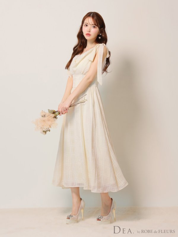 アイボリー モデル:ゆめ 身長:160cm 着用サイズ:Sサイズ