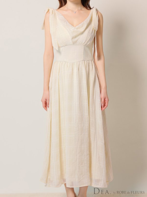 アイボリー モデル:ゆめ 身長:160cm 着用サイズ:Sサイズ