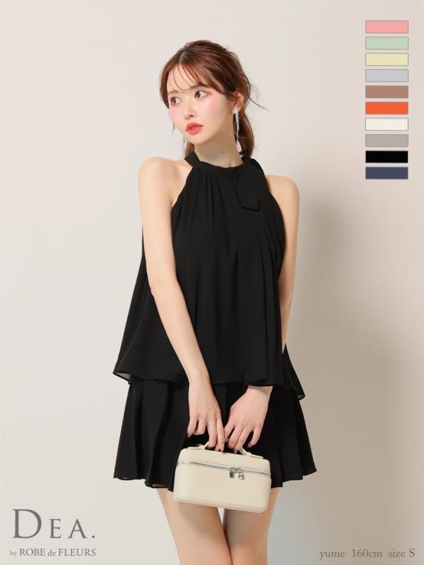 ブラック　モデル：ゆめ　身長：160cm　着用サイズ：Sサイズ