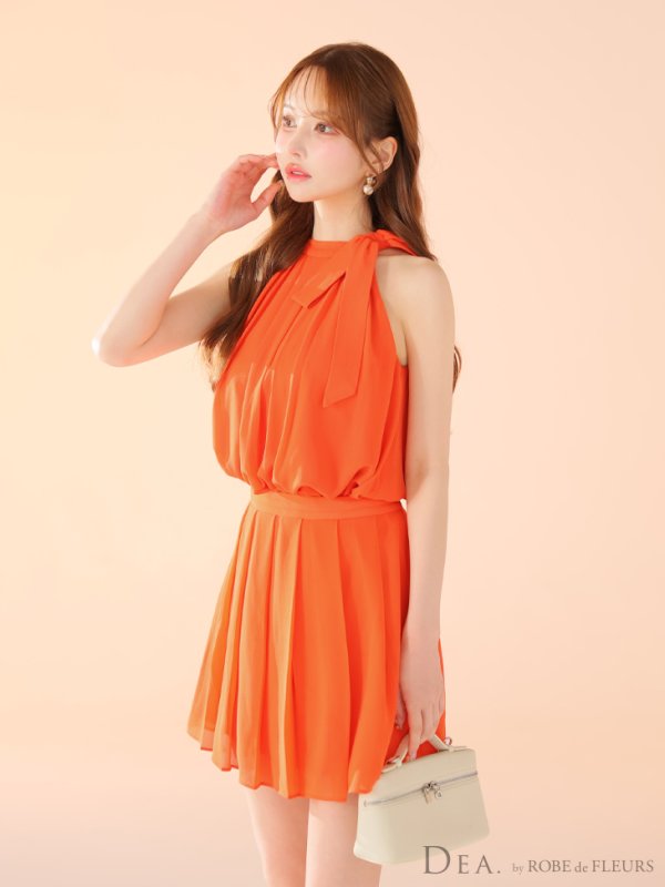 オレンジ モデル:ゆめ 身長:160cm:Sサイズ