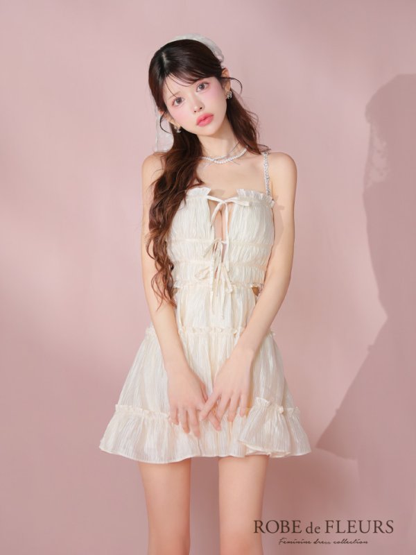 アイボリー モデル:まりん 身長:164cm 着用サイズ:Sサイズ