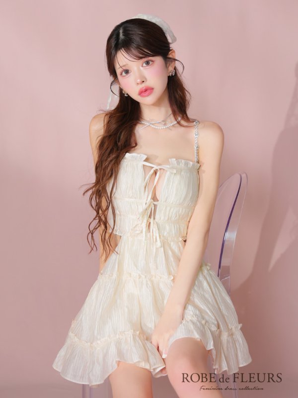 アイボリー モデル:まりん 身長:164cm 着用サイズ:Sサイズ