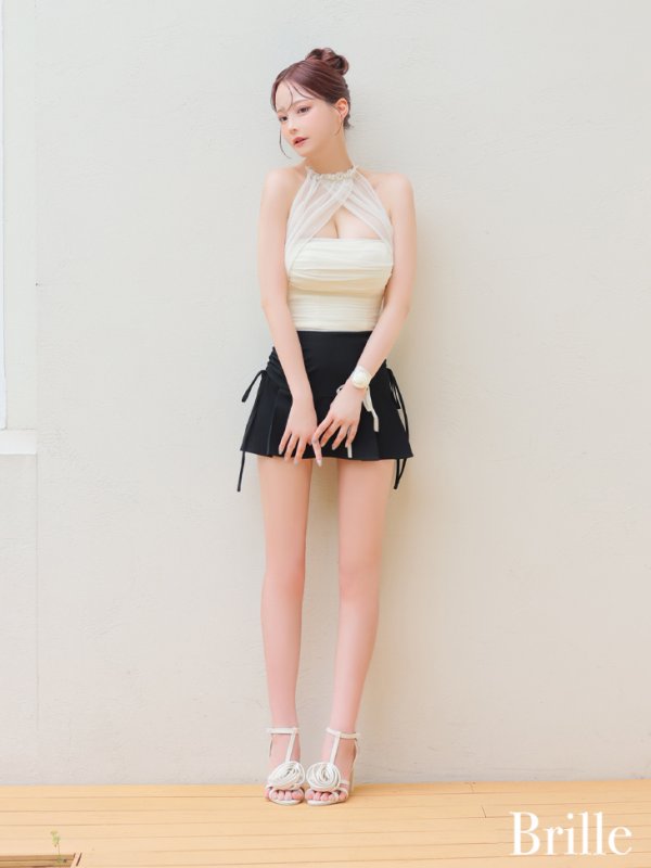 アイボリー モデル：れみ　身長：163cm　着用サイズ