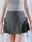 ブルー モデル：れみ　身長：163cm　着用サイズ：Sサイズ