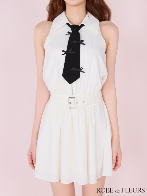 ホワイト モデル:まみ 身長:161cm 着用サイズ:Sサイズ