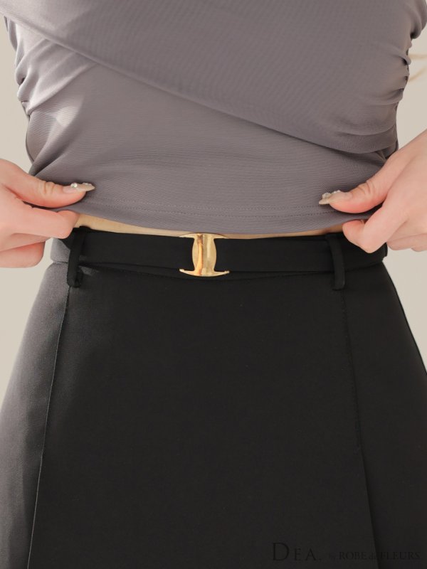 グレー モデル：ゆめ　身長：160cm　着用サイズ：Sサイズ