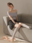 グレー モデル：ももか　身長：156cm　着用サイズ：Sサイズ