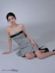 グレー モデル：まおちゃる　身長：158cm　着用サイズ：Sサイズ