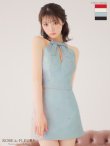 画像6: XSサイズあり【ROBE de FLEURS/ローブドフルール】セットアップ/ ホルターネック/ ビジュー/ バストカット/ リボン/ タイト/ ミニドレス/ キャバドレス[OF08] (6)